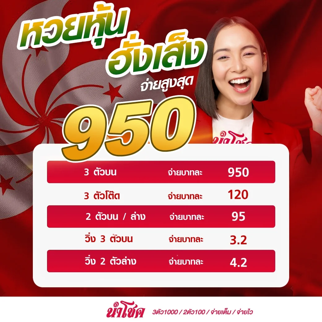 หวยหุ้นฮั่งเส็ง by นําโชค หวย